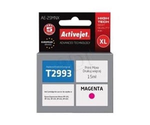 Printertilbehør blekk/toner - ActiveJet Supreme AE-29MNX - XL - magenta - ink cartridge (alternative for: Epson T2993) - Blekkpatron Rød - AE-29MNX