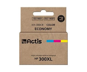 Printertilbehør blekk/toner - Actis standard KH-300CR - colour (cyan magenta yellow) - refurbished - ink cartridge (alternative for: HP 300XL HP CC644EE) - Blekkpatron Colour (cyan, magenta, yellow) - KH-300CR