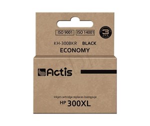 Printertilbehør blekk/toner - Actis KH-300BKR - black - refurbished - ink cartridge (alternative for: HP 300XL HP CC641EE) - Blekkpatron Svart - KH-300BKR