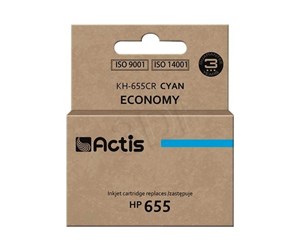 Printertilbehør blekk/toner - Actis standard KH-655CR - cyan - refurbished - ink cartridge (alternative for: HP 655) - Blekkpatron Blå - KH-655CR