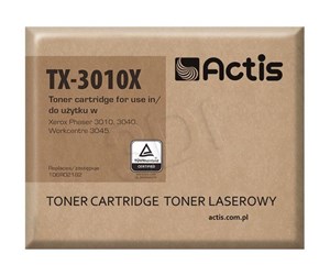 Printertilbehør blekk/toner - Actis standard TX-3010X - black - toner cartridge (alternative for: Xerox 106R02182) - Laser toner Svart - TX-3010X