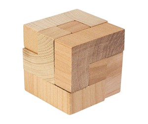 Puslespill - Goki Puzzle Cube in Storage Bag Tre - HS001