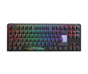 Tastatur - Ducky One 3 - Classic Black / White Nordic - TKL - Gamingtastatur - Uten numpad - Nordisk - Svart - DKON2187ST-CFIPDCLAWSC1