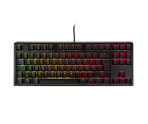 Tastatur - Ducky One 3 - Classic Black / White ND - TKL - Gamingtastatur - Uten numpad - Nordisk - Svart - DKON2187ST-RFIPDCLAWSC1