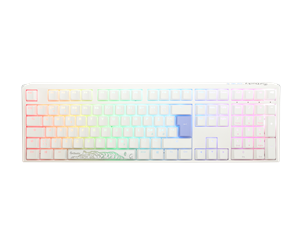 Tastatur - Ducky One 3 - Classic Pure White ND - Fullsize - Gamingtastatur - Nordisk - Hvit - DKON2108ST-BFIPDPWWWSC1