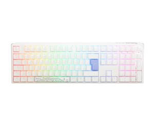 Tastatur - Ducky One 3 - Classic Pure White ND - Fullsize - Gamingtastatur - Nordisk - Hvit - DKON2108ST-PFIPDPWWWSC1