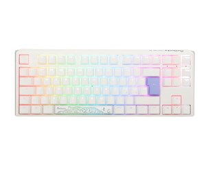 Tastatur - Ducky One 3 - Pure White ND - TKL - Gamingtastatur - Uten numpad - Nordisk - Hvit - DKON2187ST-CFIPDPWWWSC1