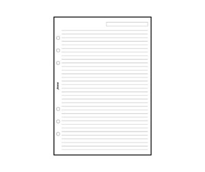 Blokker & Notisbøker - Filofax - note paper - 343008