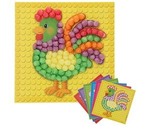 Kreative leker - PlayMais PlayCorn Mosaic Cards Decorate Farm - 160252