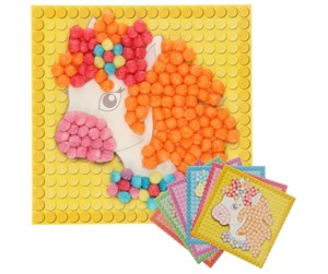 Kreative leker - PlayMais Mosaic Cards Decorate Dream Pony - 160198