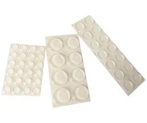 Skruer & Spiker  - Home>it Self-Adhesive Bumper Pads 46 pcs - 11635