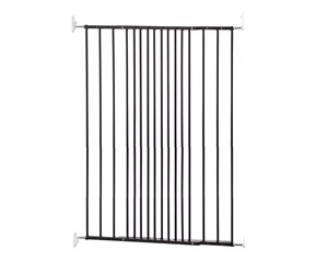 Hund - SPD Pet Extending Gate hundegrind, ekstra høy, svart, 62,5-106,8 cm - 500855