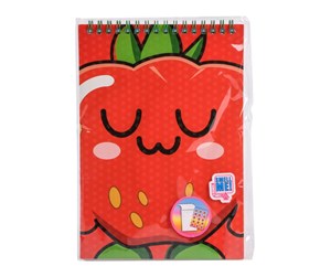 Kreative leker - Canenco Fruity Squad Coloring Book with Stickers - FS60374