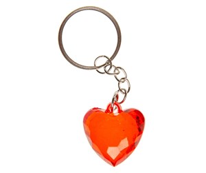 Gadget - LG-Imports Keychain Heart Transparent - 9733