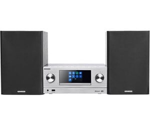 Mikro- og minisystemer - Kenwood M-9000S-S Hi-Fi System - Silver - M-9000S-S