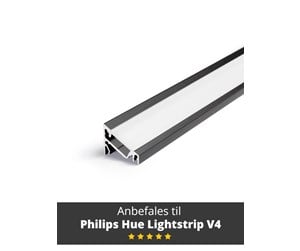 Smarthus - Light Solutions Aluminum Strip - Model C til Philips Hue and LIFX - 1 meter - 5714255008098