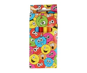 Skole - LG-Imports Crayons Smile Face 6pcs. - 6068