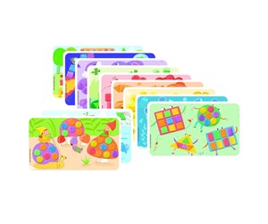 Kreative leker - PlayMais Cards Decorating Shapes & Colors 24st. - 160086