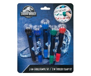 Kreative leker - Undercover Jurassic World 2in1 Felt Pen and Stamp. - JURP0743