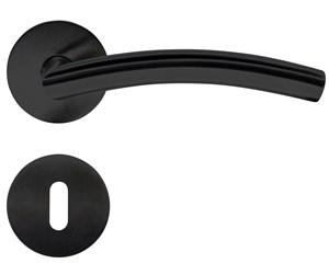 Beslag & Hengsler  - Home>it Door Handle With B-handle 16 mm Matte Black - 13268