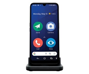 Mobiltelefoner - Doro 8210 64GB/4GB - Dark Blue with Cradle - 8416