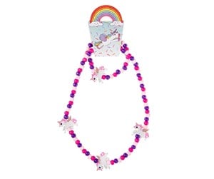 Rollelek - LG-Imports Wooden Necklace and Bracelet Unicorn - 0470