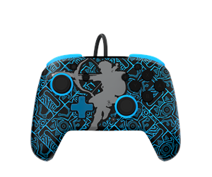 Spill - Tilbehør - PDP Rematch Wired: Link (Glow In The Dark) - Controller - Nintendo Switch - 750122SWRCGL