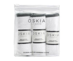 Ansiktspleie - OSKIA 3 x Dual Active Cleansing Cloths - 35054