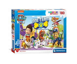 Puslespill - Clementoni Puzzle PAW Patrol 180pcs. Gulv - 29308