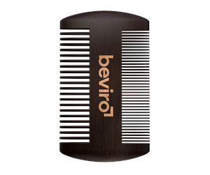 Ansiktspleie - Beviro Beard Comb Pear wood - TO015