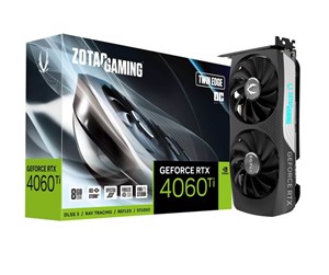 Grafikkort - ZOTAC GeForce RTX 4060 Ti Twin Edge OC - 8GB GDDR6 RAM - Grafikkort - ZT-D40610H-10M