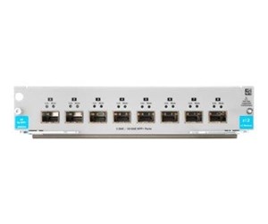 Nettverksadapter - HP E - expansion module - Gigabit Ethernet / 10 Gigabit SFP+ x 8 - J9993A-RFB