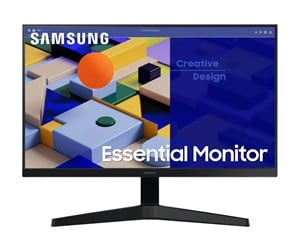 Skjerm - 27" Samsung S27C314EAU - 1920x1080 - 75Hz - IPS - HDMI / VGA - LS27C314EAUXEN