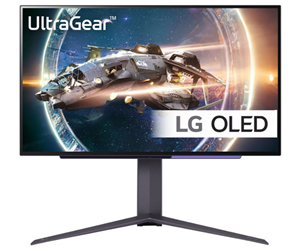 Skjerm - 26.5" LG 27GR95QE-B - 2560x1440 - 240Hz - OLED - 27GR95QE-B