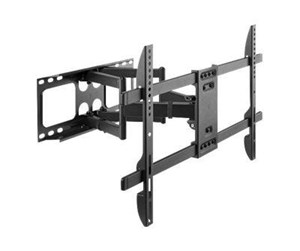 Veggmontering, AV-braketter & AV-møbler - Gembird WM-80RT-02 - mounting kit - Rotate & Tilt - for LCD TV - fine texture black 60 kg 80" 200 x 200 mm - WM-80RT-02