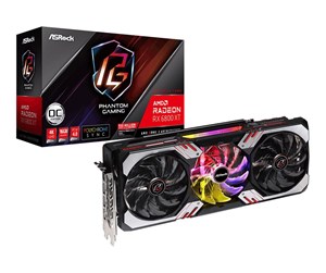 Grafikkort - ASRock Radeon RX 6800 XT Phantom Gaming OC - 16GB GDDR6 RAM - Grafikkort - 90-GA48ZZ-00UANF