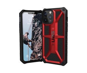 Mobil - Deksel og etui - UAG Rugged Case for iPhone 12 Pro Max 5G [6.7-inch] - Monarch Crimson - 112361119494