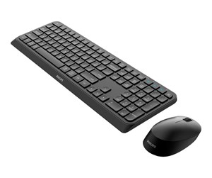 Tastatur - Philips 4000 series SPT6407B - keyboard and mouse set - QWERTY - Tastatur & Mussett - Amerikansk Engelsk - Svart - SPT6407B/00