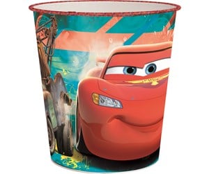 Kjøkkentilbehør - Euromic CARS dustbin PP dia. 21 cm - height 22.5 cm - 088804600-2238