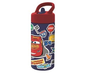 Skoleutstyr - Euromic CARS sipper water bottle 410ml - 088808718-49501