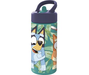 Skoleutstyr - Euromic BLUEY sipper water bottle 410ml - 088808718-49601