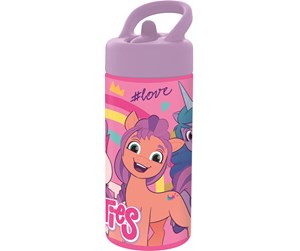 Skoleutstyr - Euromic MY LITTLE PONY sipper water bottle 410ml - 088808718-61431