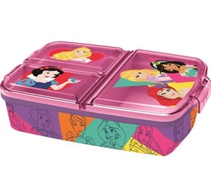 Skoleutstyr - Euromic DISNEY PRINCESS multi comp. sandwich box 18x13 cm - 088808735-51220