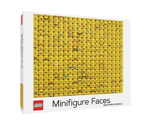 Puslespill - Euromic LEGO® Minifigure Faces 1000-Piece Puzzle - 4013116-210193