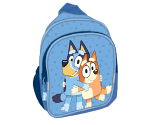 Skoleutstyr - Euromic Bluey Small backpack w/2 zipped front pockets 2 m - 048209435-RPET