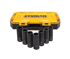 Verktøykasser & Lagringssystemer - Dewalt Deep Impact Metric Socket Set DWMT74737-0 - DWMT74737-0