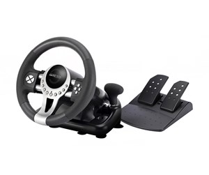 Spill - Tilbehør - MAXX TECH Pro Racing Rattsett - Wheel, gamepad and pedals set - Sony PlayStation 4 - 5055957703981