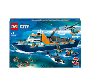 LEGO® - LEGO City 60368 Polarutforskere med skip - 60368