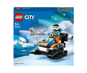 LEGO® - LEGO City 60376 Polarutforsker med snøskuter - 60376