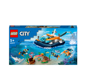 LEGO® - LEGO City 60377 Utforskere og dykkerbåt - 60377